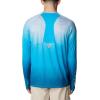 imageColumbia Mens Super Terminal Tackle Vent Long SleeveOcean Blue Terminal Techcamo