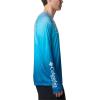 imageColumbia Mens Super Terminal Tackle Vent Long SleeveOcean Blue Terminal Techcamo