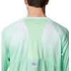imageColumbia Mens Super Terminal Tackle Vent Long SleeveOcean Mint Terminal Techcamo