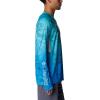 imageColumbia Mens Super Terminal Tackle Vent Long SleeveTurquoise Pfg Camo Gradient