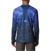 imageColumbia Mens Super Terminal Tackle Vent Long SleeveViolet Sea Pfg Camo Gradient