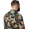 imageColumbia Mens Tech Trail Utility Printed Woven Short SleeveBlack Pasteled