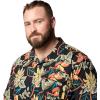 imageColumbia Mens Tech Trail Utility Printed Woven Short SleeveBlack Pasteled