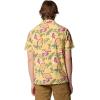 imageColumbia Mens Tech Trail Utility Printed Woven Short SleeveSand Dune Pasteled