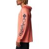 imageColumbia Mens Terminal TackkleHoodieFaded PeachCollegiate Navy Logo