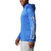 imageColumbia Mens Terminal TackkleHoodieVivid BlueCool Grey Logo