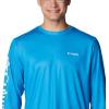 imageColumbia Mens Terminal Tackle PFG Carey Chen LsCompass BlueSailfish