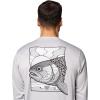 imageColumbia Mens Terminal Tackle PFG Fish Shine Long SleeveCool GreyPfg Trout Shine