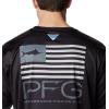 imageColumbia Mens Terminal Tackle PFG Fish Star Long SleeveBlackGraphite Marlin