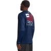 imageColumbia Mens Terminal Tackle PFG Fish Star Long SleeveCollegiate NavyWhite Trout
