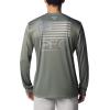 imageColumbia Mens Terminal Tackle PFG Fish Star Long SleeveCypressGraphite Trout Gradient