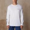 imageColumbia Mens Terminal Tackle PFG Fish Star Long SleeveWhiteColl Navy Trout Gradient