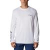 imageColumbia Mens Terminal Tackle PFG Fish Star Long SleeveWhiteColl Navy Trout Gradient