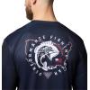 imageColumbia Mens Terminal Tackle PFG Statetriot Long SleeveColl NavyClean Line Pride Usa Bass