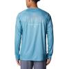 imageColumbia Mens Terminal Tackle PFG Super Fade Long SleeveCanyon BlueFish Hooks Super Fade