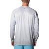 imageColumbia Mens Terminal Tackle PFG Super Fade Long SleeveCirrus Grey TechcamoBathymetric Super Fade