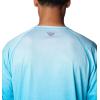 imageColumbia Mens Terminal Tackle PFG Super Fade Long SleeveOcean Blue TechcamoBathymetric Super Fade