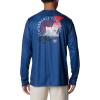 imageColumbia Mens Terminal Tackle PFG Tarpon Rise Long SleeveCarbonTrout PrintGfg