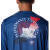 imageColumbia Mens Terminal Tackle PFG Tarpon Rise Long SleeveCarbonTrout PrintGfg