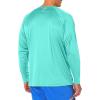 imageColumbia Mens Terminal Tackle PFG Triangle Long Sleeve ShirtBright AquaSalmon Logo