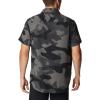 imageColumbia Mens Utilizer Printed Woven Short SleeveBlack Mod Camo
