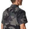 imageColumbia Mens Utilizer Printed Woven Short SleeveBlack Mod Camo