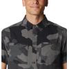 imageColumbia Mens Utilizer Printed Woven Short SleeveBlack Mod Camo