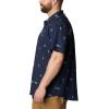 imageColumbia Mens Utilizer Printed Woven Short SleeveCollegiate Navy Camp Social