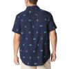 imageColumbia Mens Utilizer Printed Woven Short SleeveCollegiate Navy Camp Social