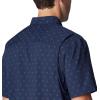 imageColumbia Mens Utilizer Printed Woven Short SleeveCollegiate Navy Dawn Dot Multicolor