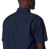 imageColumbia Mens Utilizer Printed Woven Short SleeveCollegiate Navy Hammocked