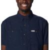 imageColumbia Mens Utilizer Printed Woven Short SleeveCollegiate Navy Hammocked