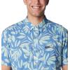 imageColumbia Mens Utilizer Printed Woven Short SleeveSpray Areca