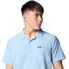 imageColumbia Mens Utilizer Short Sleeve Camp ShirtRipple Blue