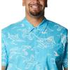 imageColumbia Sportswear Mens Trollers Best Short Sleeve ShirtAtoll Mighty Marlins Print