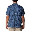 imageColumbia Sportswear Mens Trollers Best Short Sleeve ShirtBluestone Basstyle Print