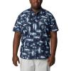 imageColumbia Sportswear Mens Trollers Best Short Sleeve ShirtCollegiate Navy Anchors Up