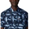 imageColumbia Sportswear Mens Trollers Best Short Sleeve ShirtCollegiate Navy Anchors Up