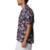 imageColumbia Sportswear Mens Trollers Best Short Sleeve ShirtCollegiate Navy Fireworks Fish Print