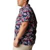 imageColumbia Sportswear Mens Trollers Best Short Sleeve ShirtCollegiate Navy Tuna Paradise Print