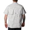 imageColumbia Sportswear Mens Trollers Best Short Sleeve ShirtCool Grey Mighty Marlins Print