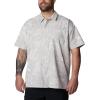 imageColumbia Sportswear Mens Trollers Best Short Sleeve ShirtCool Grey Mighty Marlins Print