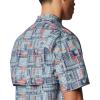 imageColumbia Sportswear Mens Trollers Best Short Sleeve ShirtCrushed Blue Tikiplaid