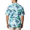 imageColumbia Sportswear Mens Trollers Best Short Sleeve ShirtEmerald Green Offshore Archive Print