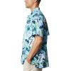 imageColumbia Sportswear Mens Trollers Best Short Sleeve ShirtEmerald Green Offshore Archive Print