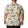 imageColumbia Sportswear Mens Trollers Best Short Sleeve ShirtFossil Freshwater Dryfly Print