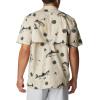 imageColumbia Sportswear Mens Trollers Best Short Sleeve ShirtFossil Freshwater Dryfly Print