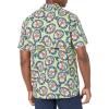 imageColumbia Sportswear Mens Trollers Best Short Sleeve ShirtLime Glow Holiday Spirits Print