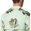 imageColumbia Sportswear Mens Trollers Best Short Sleeve ShirtLime Glow Sailfish Village Print