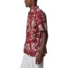 imageColumbia Sportswear Mens Trollers Best Short Sleeve ShirtRed Jasper Mighty Marlins Print